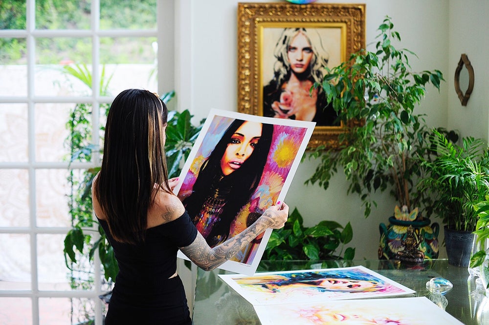 Earth Bloom Limited Edition Print by Charmaine Olivia