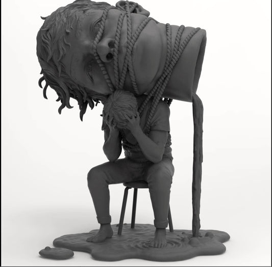 EGO Sculpture Black - painted