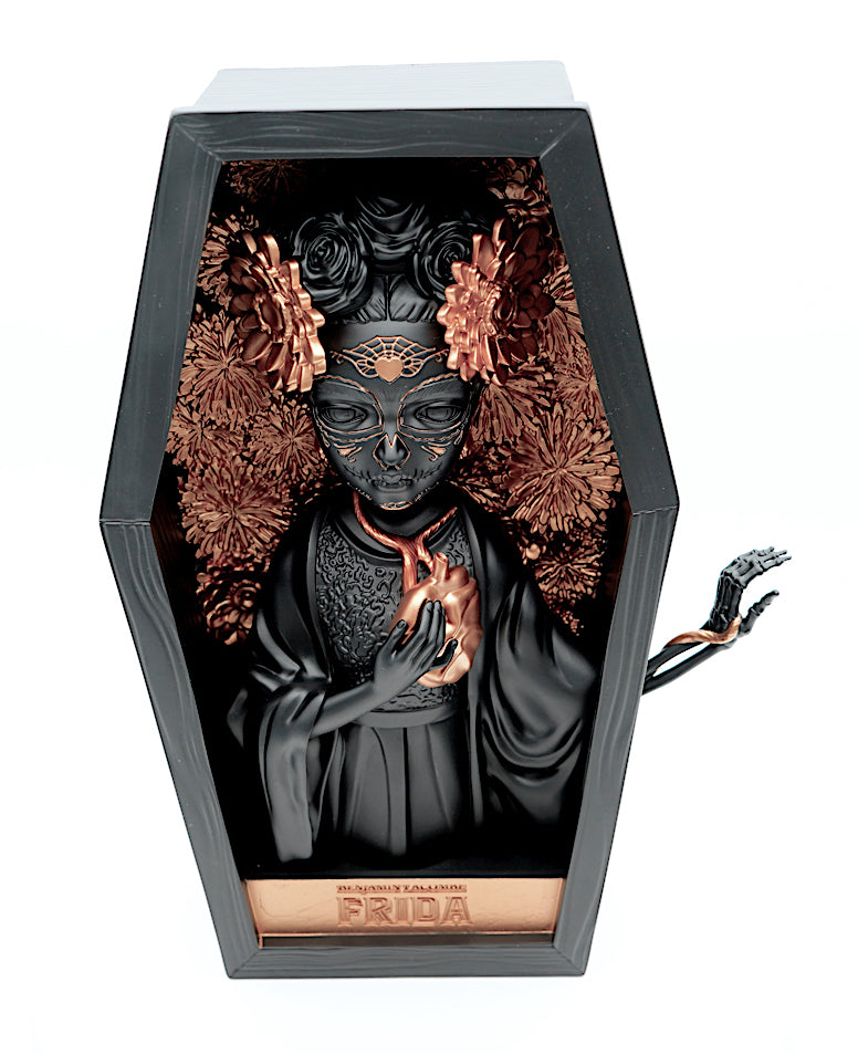 Frida Sculpture Black/Copper Colorway - ready to ship
