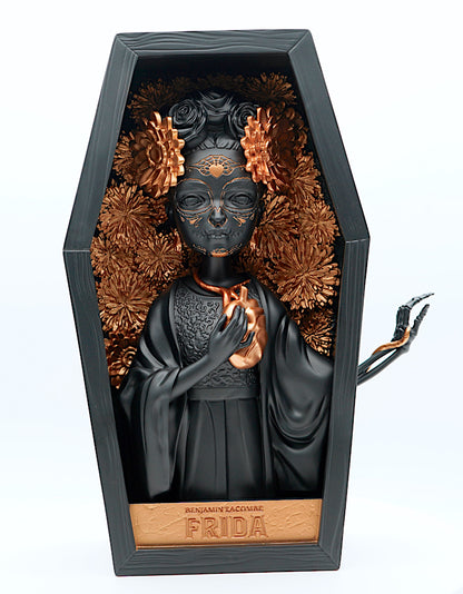 Frida Sculpture Black/Copper Colorway - ready to ship