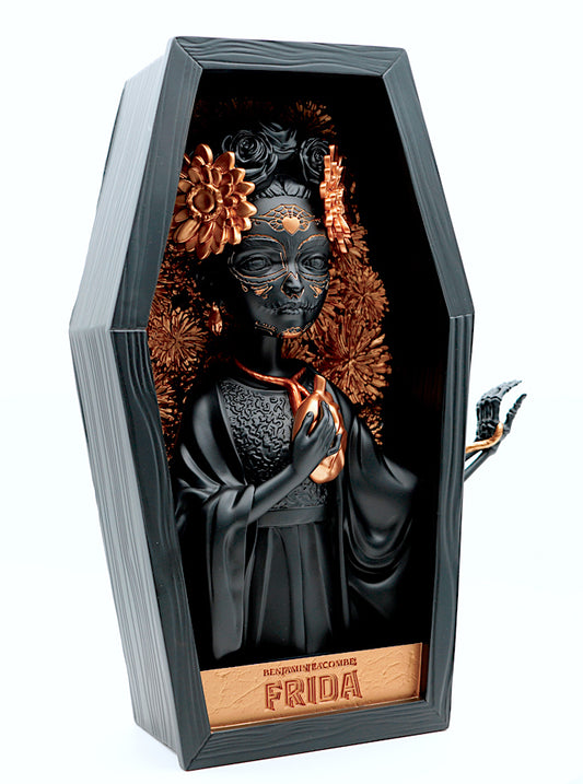Frida Sculpture Black/Copper Colorway - ready to ship