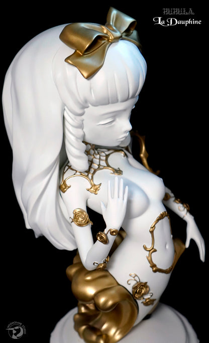 La Dauphine Sculpture White/Gold - Ready to ship