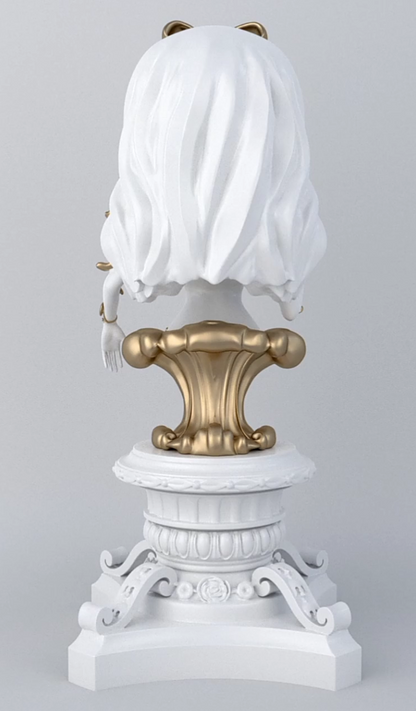 La Dauphine Sculpture White/Gold - Ready to ship