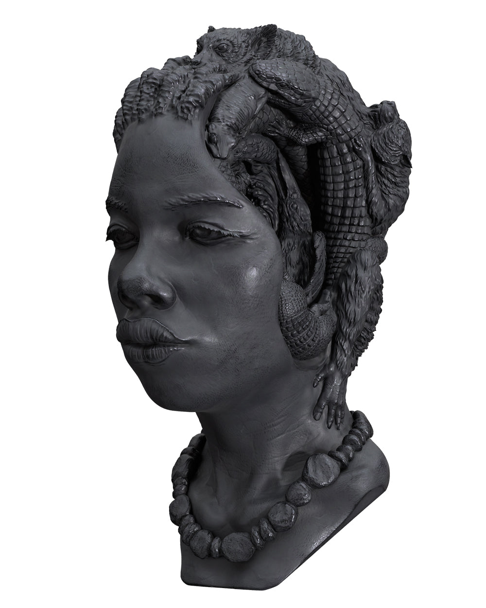 Consciousness Sculpture. Black colorway