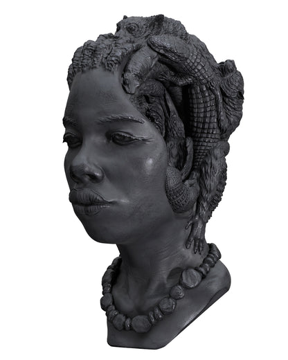 Consciousness Sculpture. Black colorway