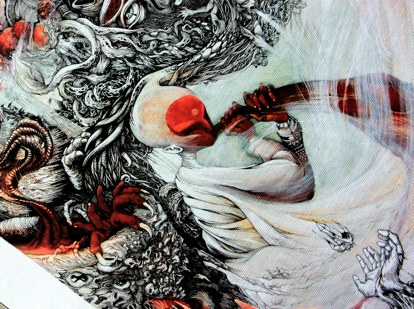 Elemental Biofusion III. Limited edition Print on Canvas by DZO
