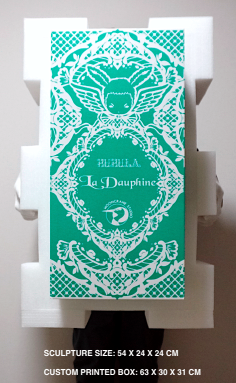 La Dauphine Sculpture Blue/White - Ready to Ship