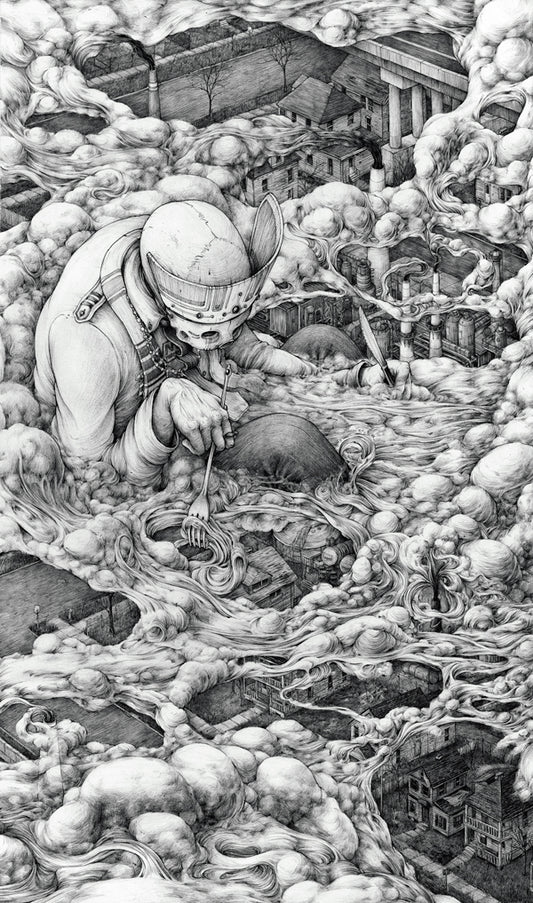 Untitled, Hand Embellished Print by Pat Perry