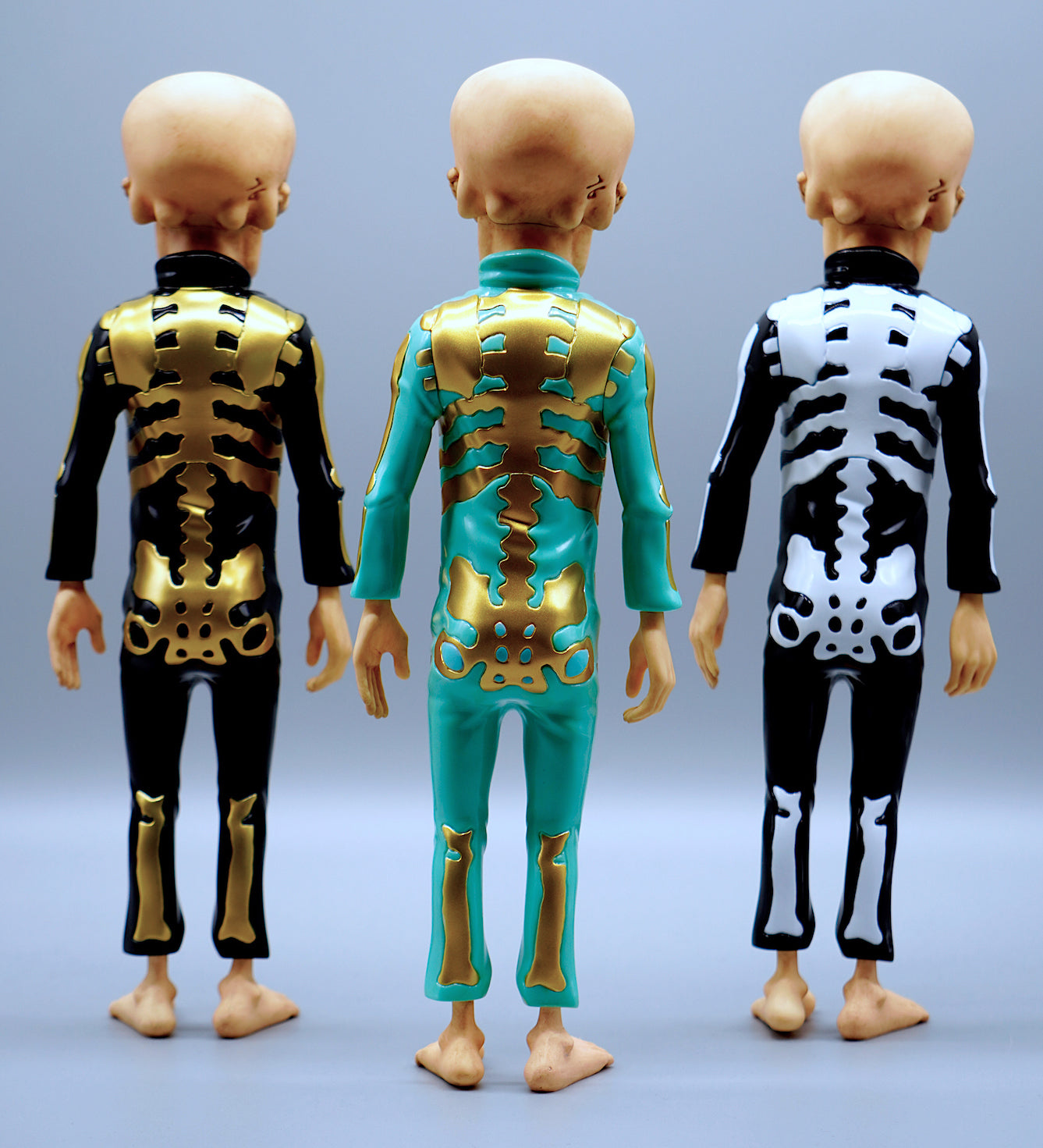Bone Trotters Figure Black and Gold by Matt Gordon