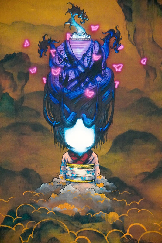 The Breathless Legend of The Eastern Thunder Print by Tom Lewis