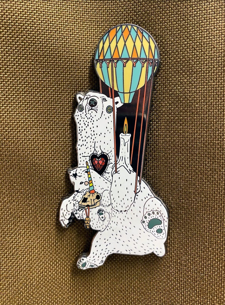 Polar express Enamel Pin by Dulk
