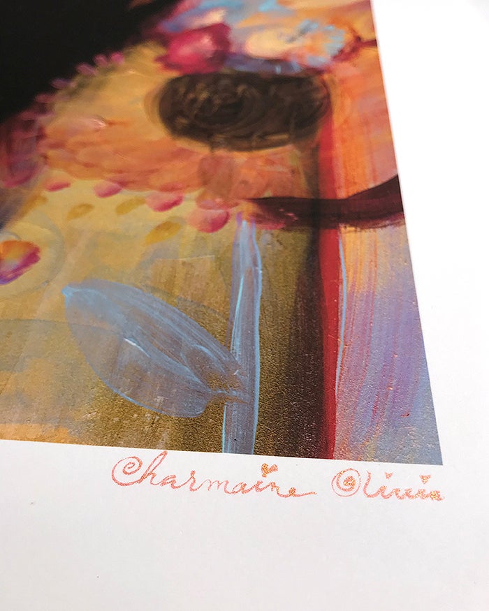 Earth Bloom Limited Edition Print by Charmaine Olivia