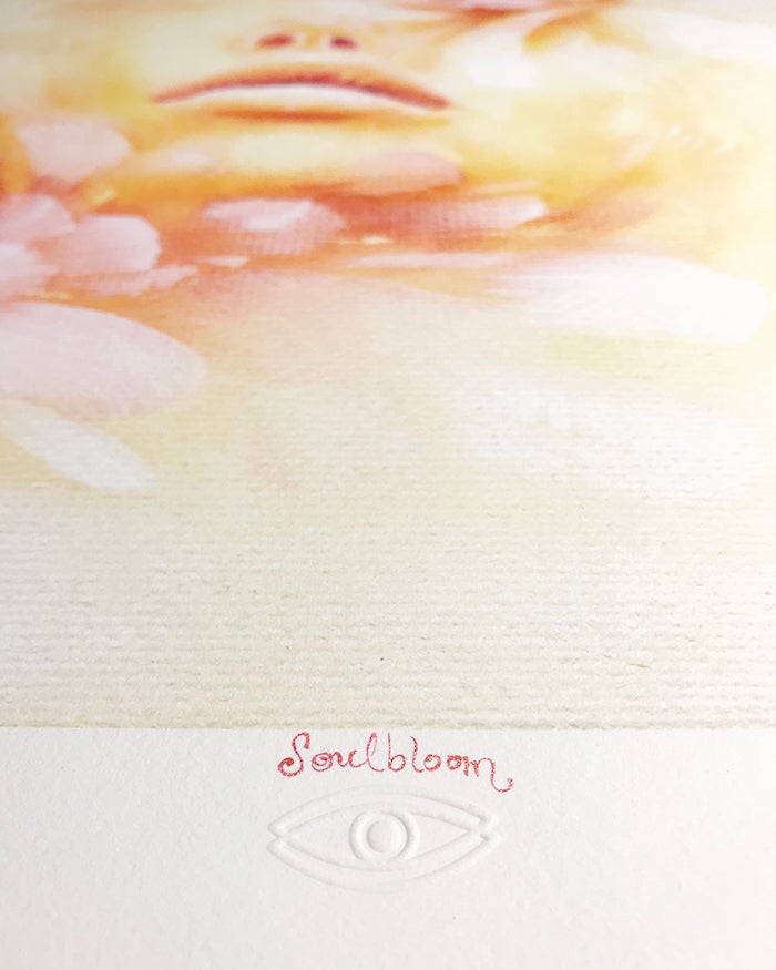 Soul Bloom Limited Edition Print by Charmaine Olivia